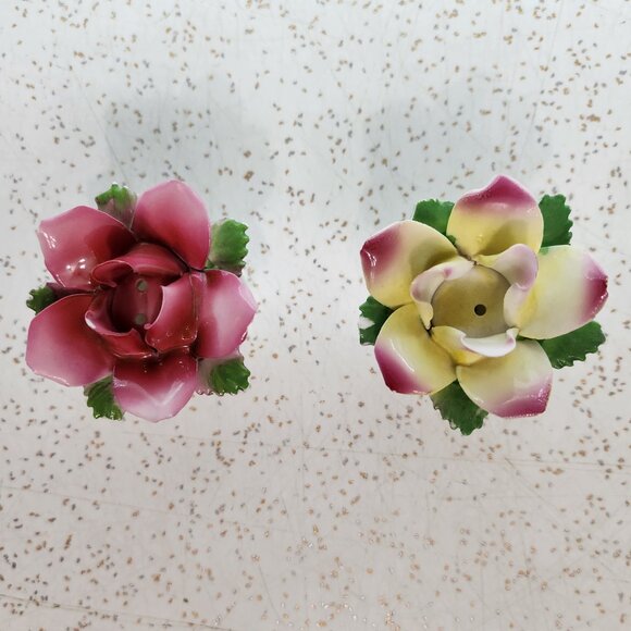 Vintage Flower Salt & Pepper Shaker Set - Picture 7 of 8